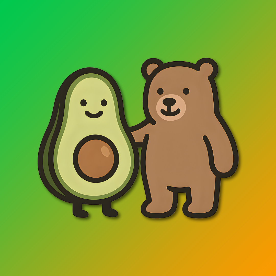 Avocado & Bear Logo